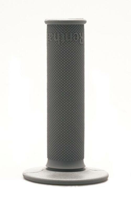 Renthal G151 Diamond/Half Waffle, Gris/negro, Doble Compuesto MX /Enduro Grips, Paquete De 3